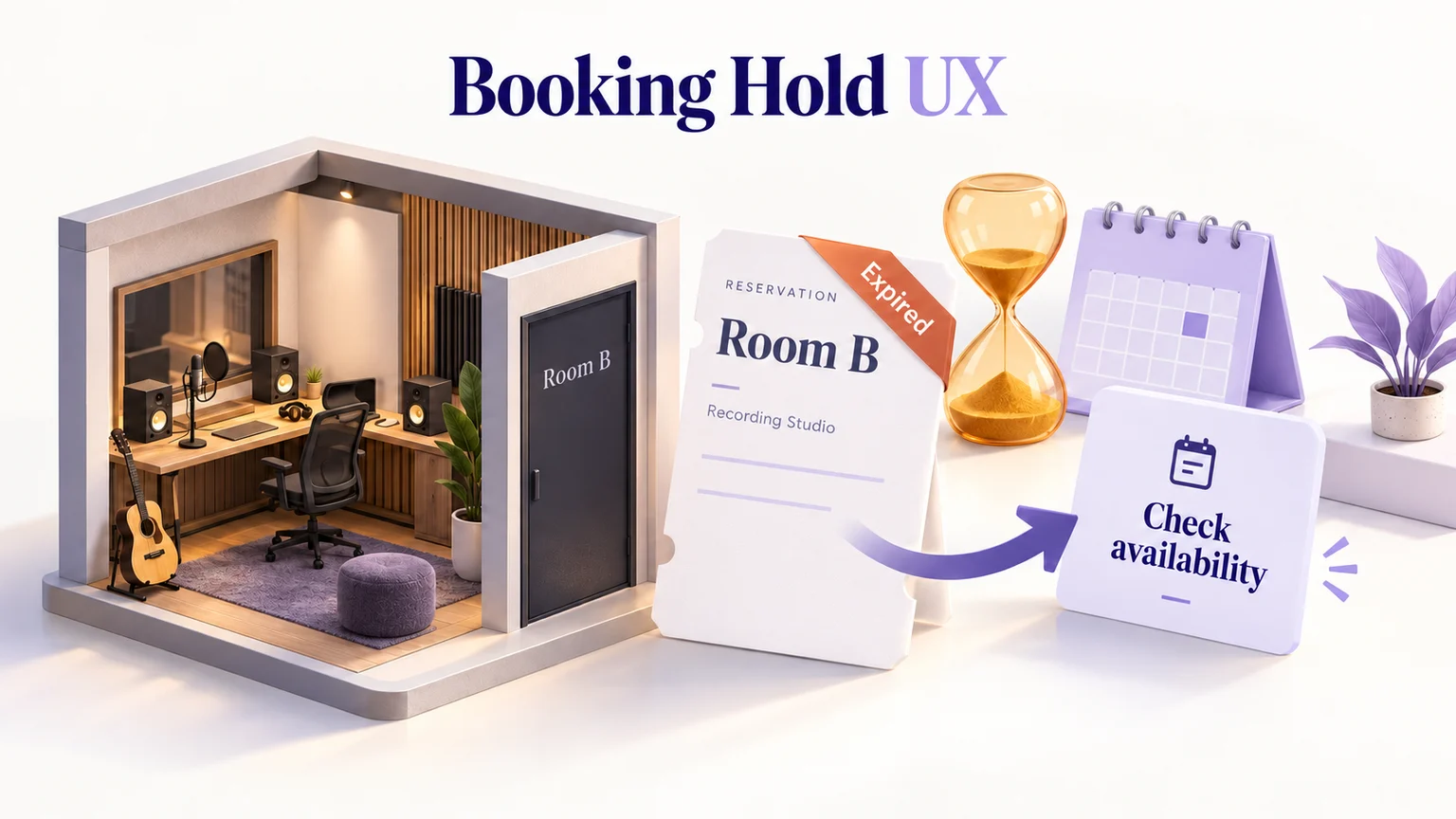 Booking Hold UX: Explain Expiry and Recheck Availability