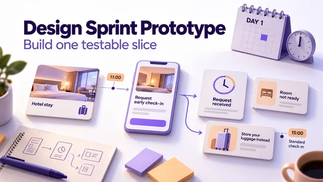 Design Sprint Prototype: A One-Day Build Plan