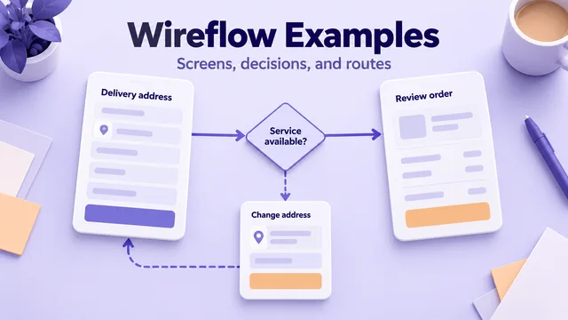 Wireflow Examples: Connect Screens, Decisions, and Recovery Paths