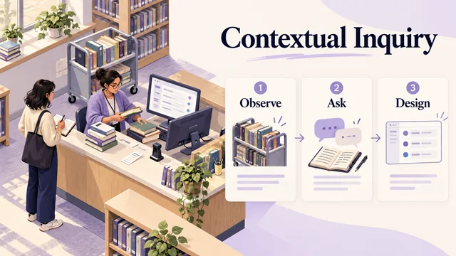 Contextual Inquiry: Observe Real Work Before Designing the Workflow
