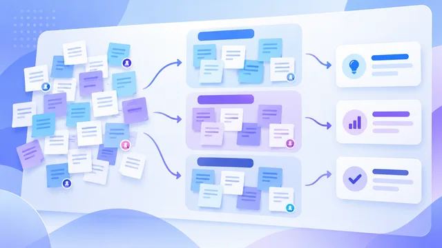 Affinity Mapping in UX Research: Turn Notes into Defensible Themes