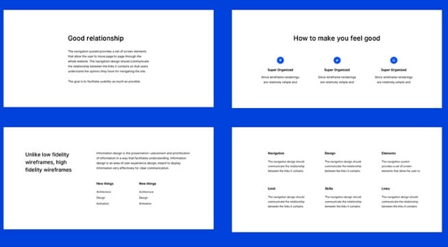website wireframe kit