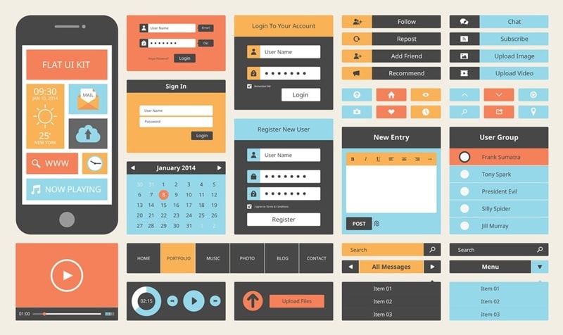 flat ui