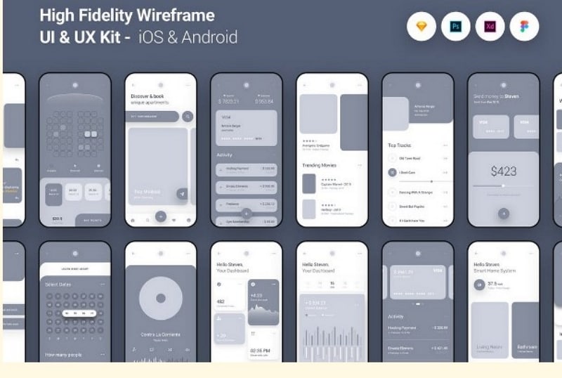 free wireframe templates