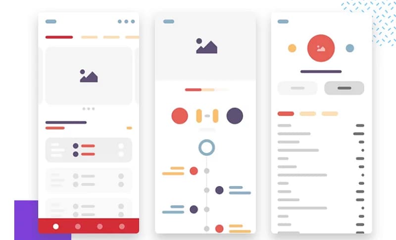 Sports-app concept credited to Kishore in the original article