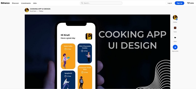 behance mockup