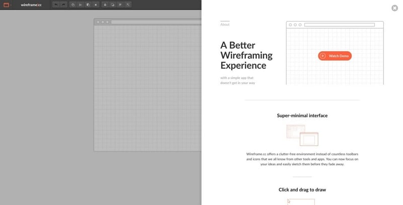 wireframe design tool
