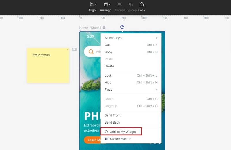 mobile app wireframe