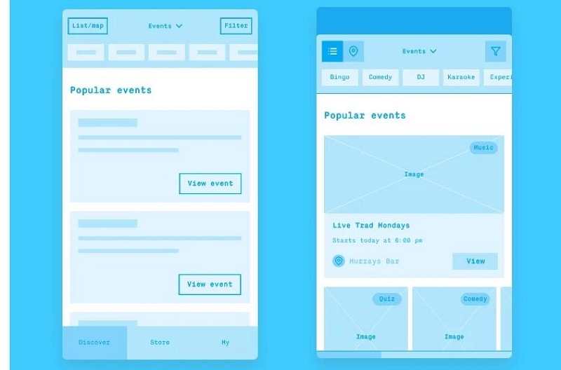 wireframe template