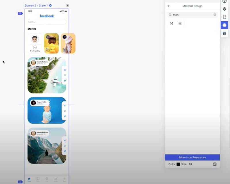 facebook app redesign
