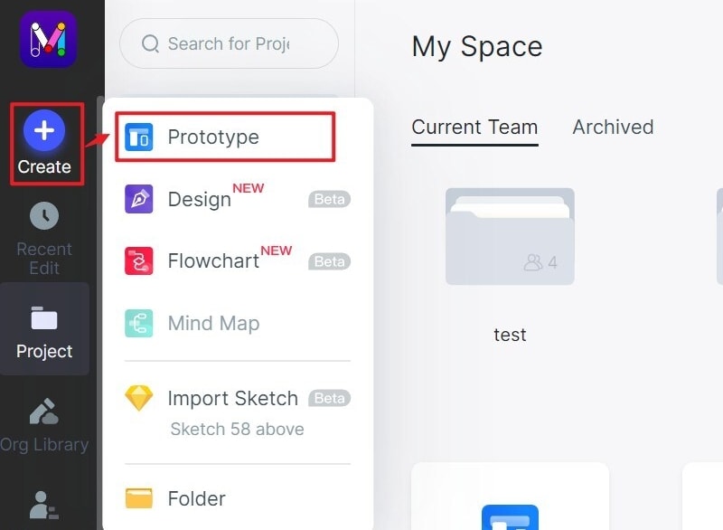 interactive prototype figma