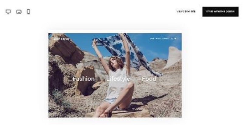 best Squarespace template