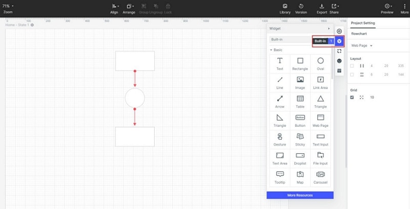 flow chart powerpoint template free