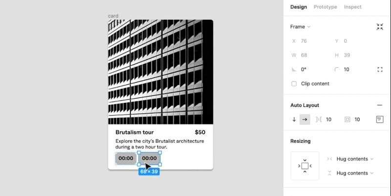 Historical Figma Auto Layout alignment controls