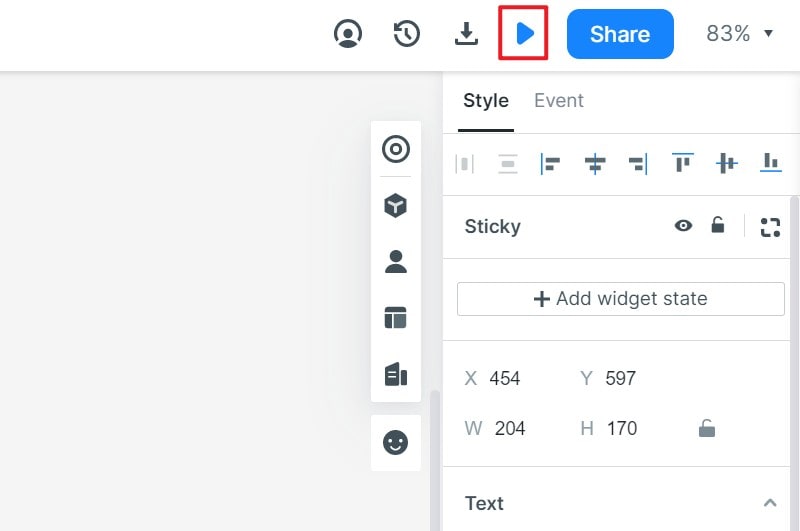figma clickable prototype