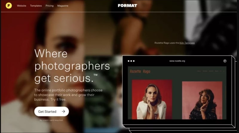 best website builder for photographers