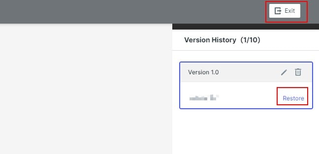 version management