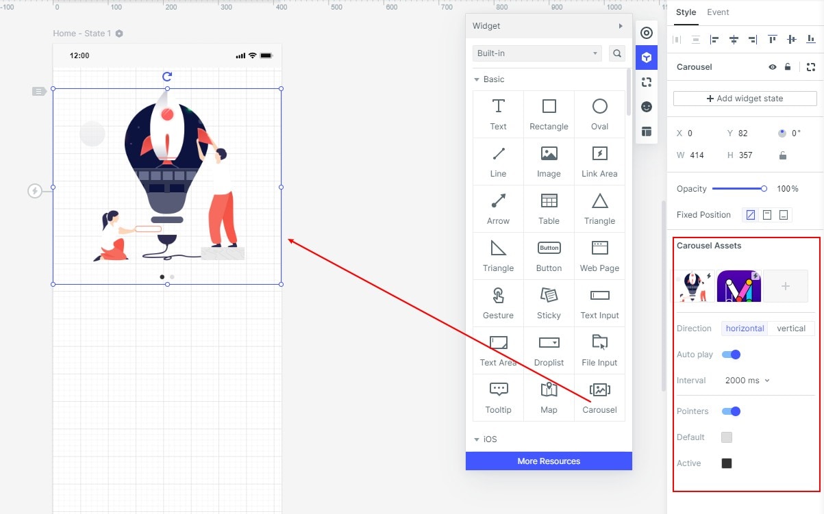 bootstrap multiple image slider