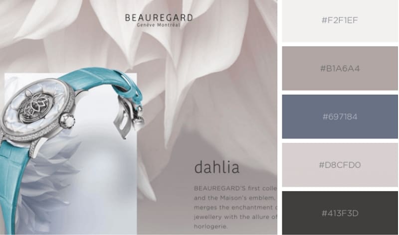 web page color palette