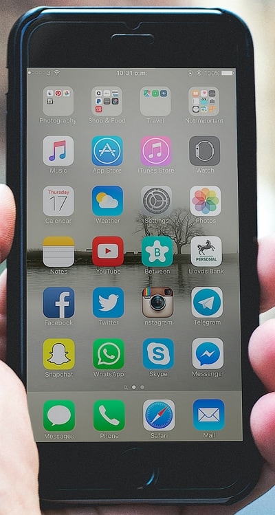 iphone app organization ideas