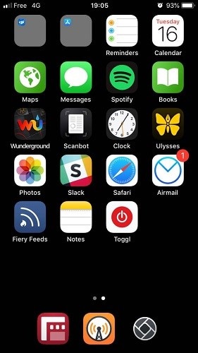 iPhone screen ideas