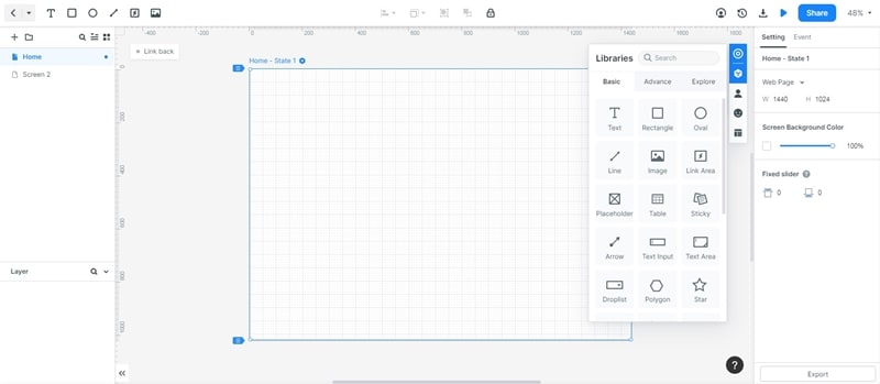 flat ui web design