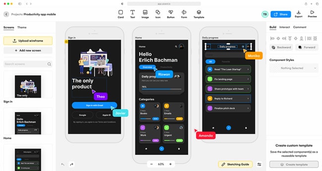 uizard product ui designer