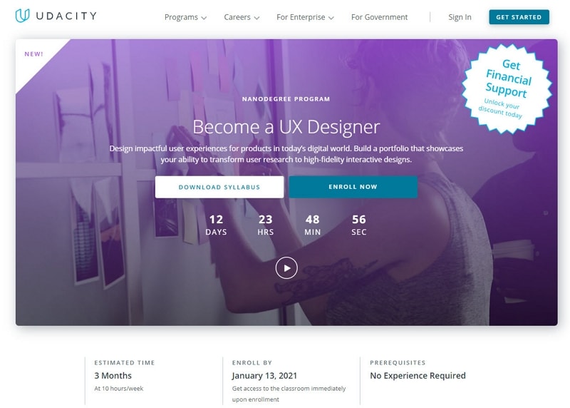 udacity free courses