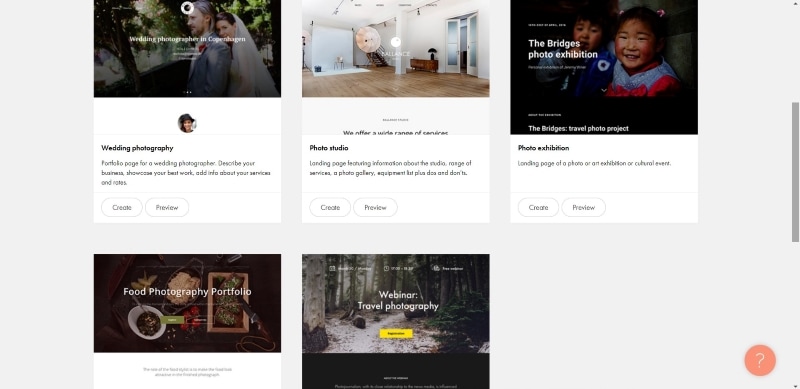 personal website creator