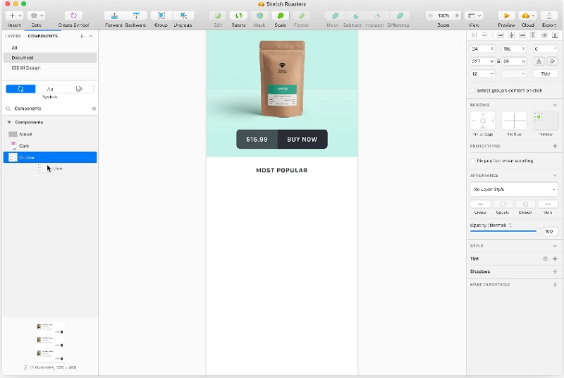 mobile app wireframe design