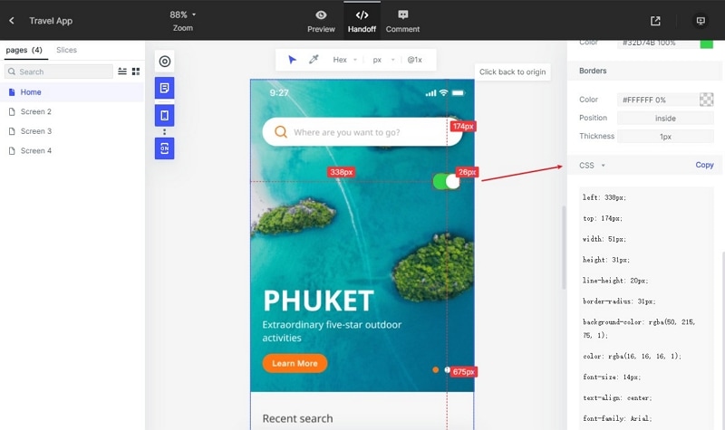 figma clickable prototype