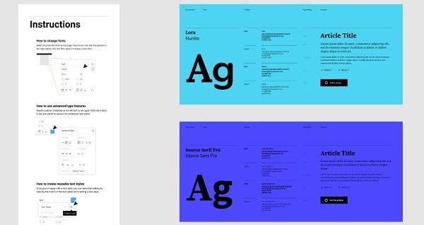 figma fonts