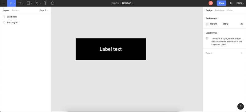 Historical Figma Auto Layout canvas example