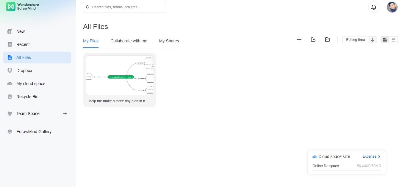 edrawmind prototyping tool