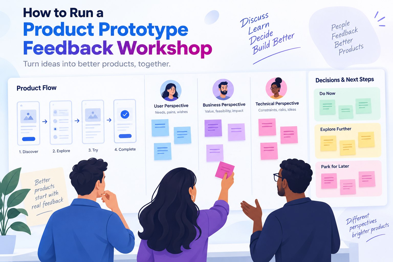 How to Run a Product Prototype Feedback Workshop