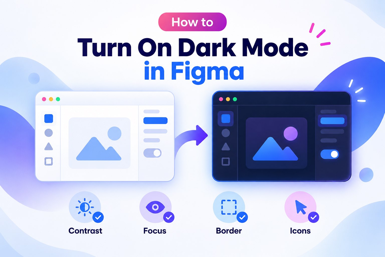 How to Turn On Dark Mode in Figma