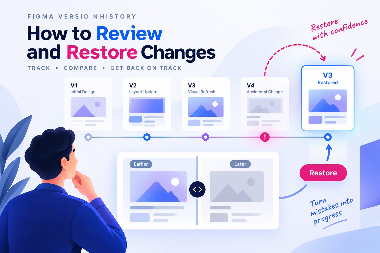 Figma Version History: How to Review and Restore Changes