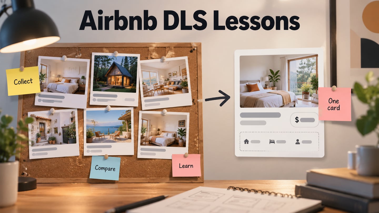 Required and optional parts of a reusable lodging card