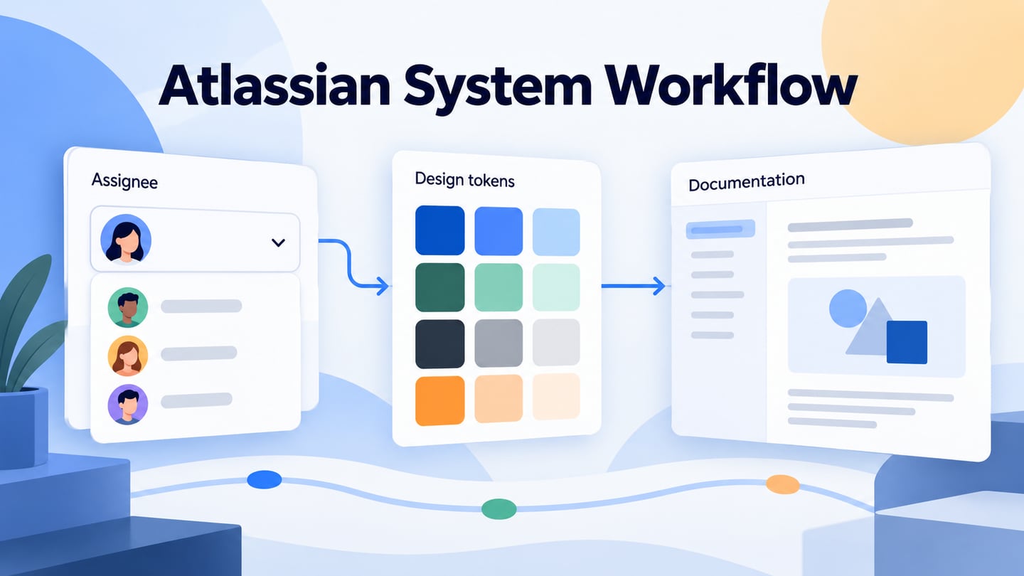 Connected component, token and documentation references