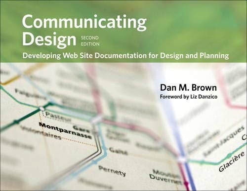 Second-edition cover of Communicating Design by Dan M. Brown
