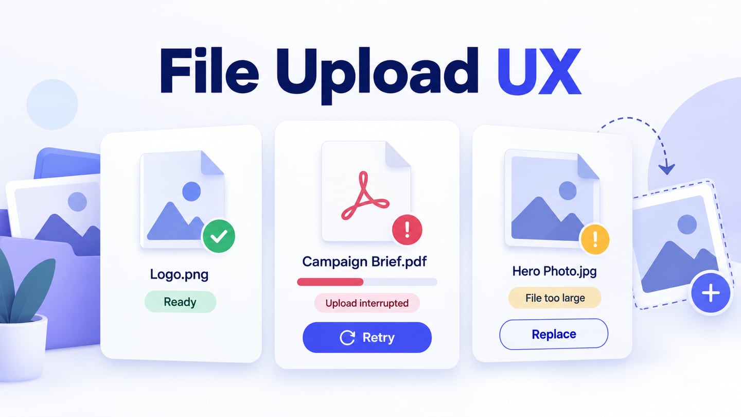 File Upload UX: Progress, Cancellation, and Retry