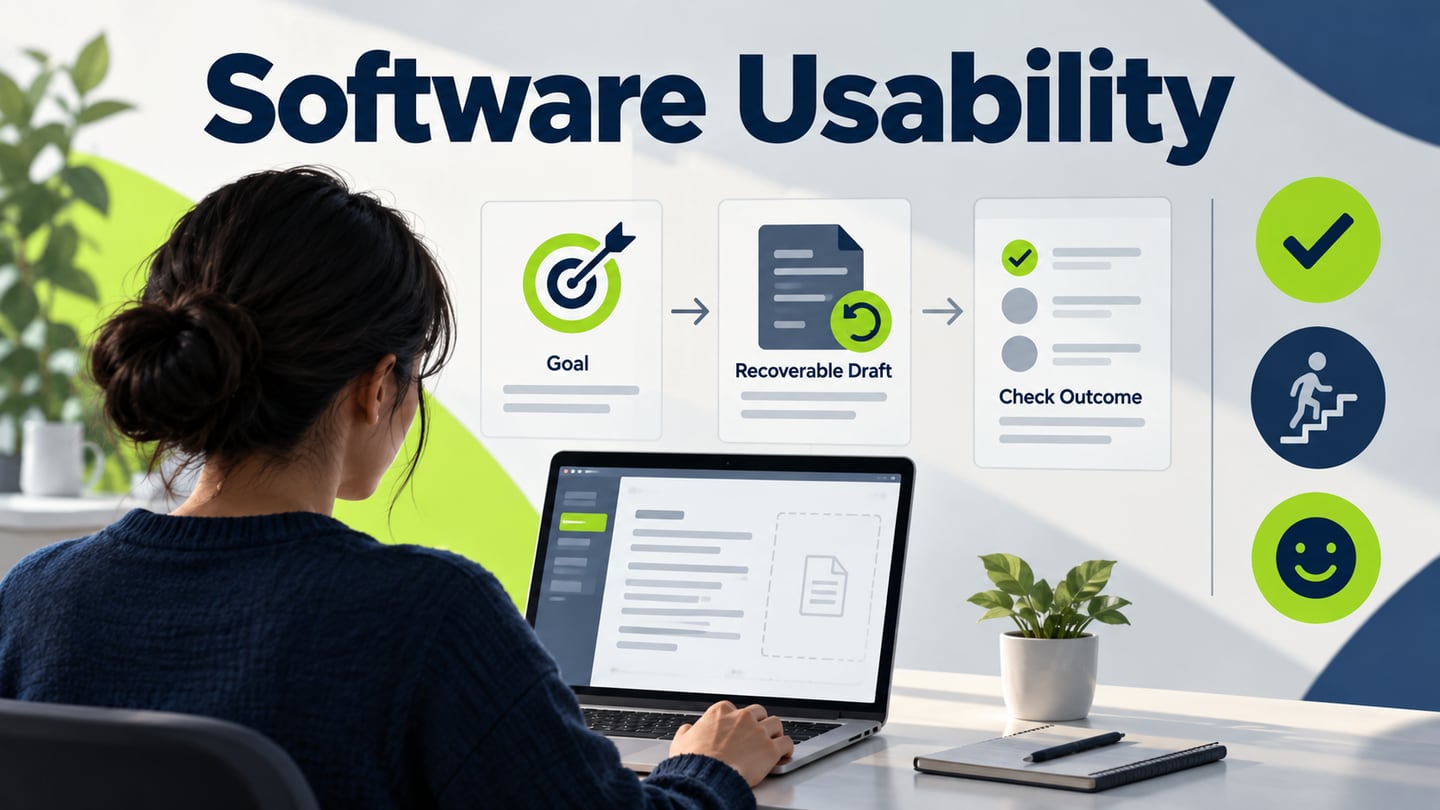 What Is Software Usability? Definition and Evaluation Steps