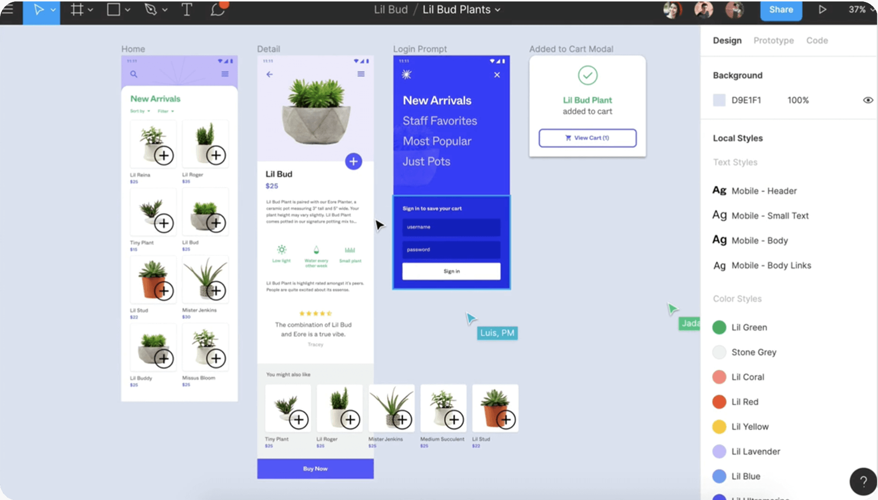 Figma Prototyping